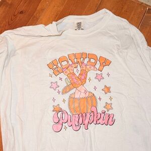 Cream Fall Graphic T-Shirt